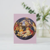 ボッティチェッリの『マグニフィカートの聖母』 ポストカード (スタンド正面)