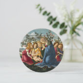 ボッティチェッリの『5人の天使に囲まれた聖母と幼児』 招待状 (スタンド正面)