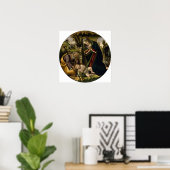 ボッティチェリによるキリストの子の崇拝 ポスター (ホームオフィス)