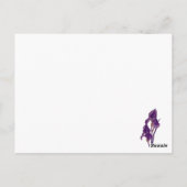 ボッティチェリアイリス ポストカード (裏面)