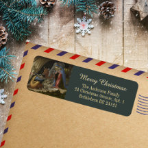 ボッティチェリエレガントクリスチャンのクリスマスアドレス