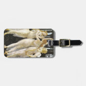 ボッティチェリスリーグレースルネッサンスファインアート ラゲッジタグ (正面横)