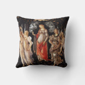 ボッティチェリプリマヴェラ装飾用クッション クッション (裏面)