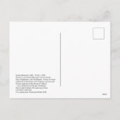 ボッティチェリマドンナと6聖徒の子1470 シーズンポストカード (裏面)