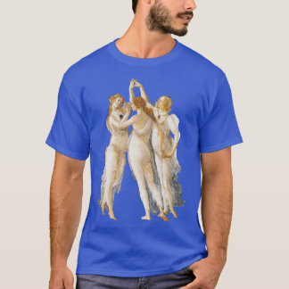 ボッティチェリ三美神 Tシャツ