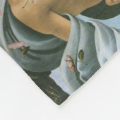 ボッティチェリ誕生のヴィーナスルネッサンスファインアート フリースブランケット (角)