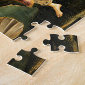 ボッティチェリ誕生・オブ・ヴィーナス・ルネッサンス絵画スアート ジグソーパズル (側面)