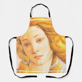 ボッティチェリ金星ピクセルアートエプロン エプロン (正面)