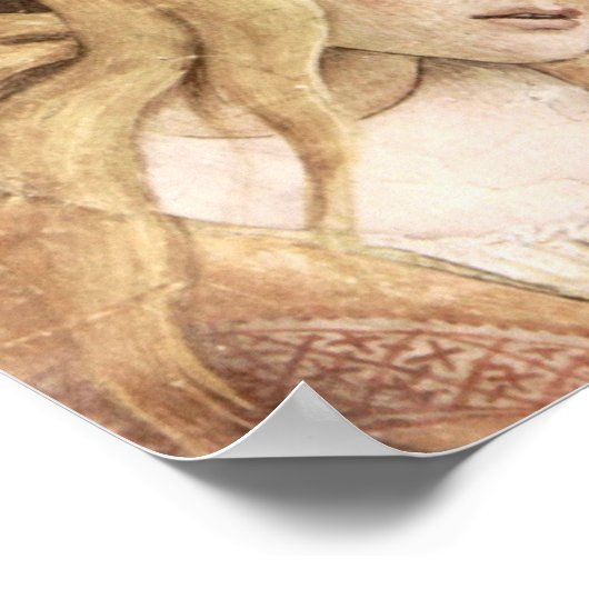 ボッティチェリ – システィーナ礼拝堂 – モーセの若者 ポスター (角)