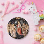 ボッティチェリ – プリマベラ1482 ペーパープレート (パーティー)