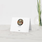 ボッティチェリ・マドンナとイエスス・ピシャット カード (裏面)