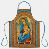 ボッティチェリ・マドンナと即位 エプロン (正面)