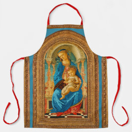ボッティチェリ・マドンナと即位 エプロン