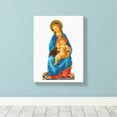 ボッティチェリ・マドンナと即位 キャンバスプリント (インサイチュ (ウッドフロア))