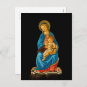 ボッティチェリ・マドンナと即位 シーズンポストカード (正面/裏面)