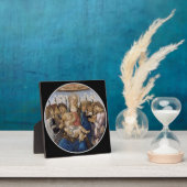 ボッティチェリ・メリーイエスと天使を歌う フォトプラーク (インサイチュ)