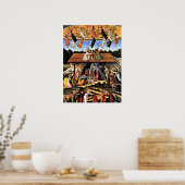 ボッティチェリ – 神秘的な出生 ポスター (キッチン)