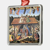 ボッティチェリ – 神秘的な出生 メタルオーナメント (左)