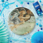 ボッティチェリ「金星の誕生 – ゼファー&クロリス」 ペーパープレート (パーティー)