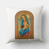 ボッティチェリ(1445年~1510年)マドンナ子即位 クッション (裏面)