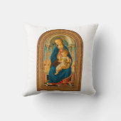 ボッティチェリ（1445年～1510年）マドンナ子即位 クッション (裏面)