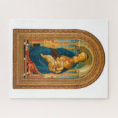 ボッティチェリ(1445年~1510年)マドンナ子即位 ジグソーパズル (横)