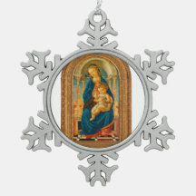 ボッティチェリ（1445年～1510年）マドンナ子即位