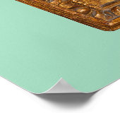 ボッティチェリ（1445年～1510年）マドンナ子即位 ポスター (角)