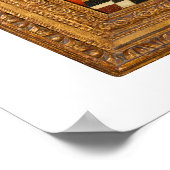 ボッティチェリ（1445年～1510年）マドンナ子即位 ポスター (角)