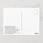 ボッティチェリ(1445年~1510年)マドンナ子即位 ポストカード (裏面)