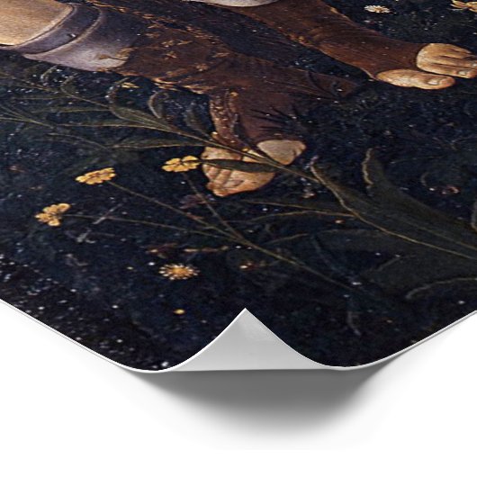 ボッティチェリ – Primavera 1482 ポスター (角)