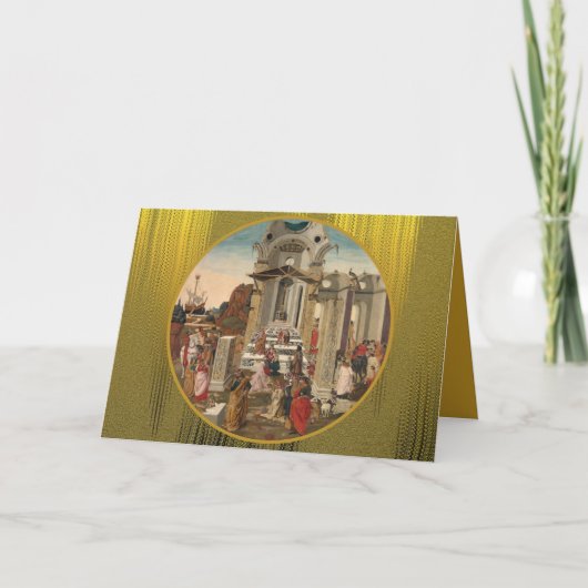 ボッティチーニのマジホリデー崇拝 シーズンカード (正面)