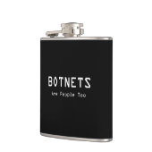 ボットネットは人間でもある フラスク (左)