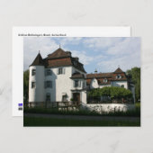 ボットミンゲン城, バーゼル, スイス ポストカード (正面/裏面)