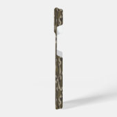 ボットムランド迷彩柄ハンタードッグ狩りシーズン iPhoneケース (左側面)