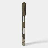 ボットムランド迷彩柄フクロウオンブランチヴィンテージ Case-Mate iPhoneケース (裏面 / 右)