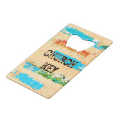 ボットルおもしろいオープナー クレジットカード栓抜き (正面アングル)