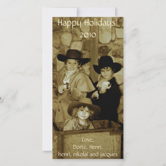 ボット少年 シーズンカード (正面)