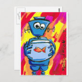 ボット004.07 ポストカード (正面/裏面)