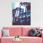 ボッロミーニのファサード キャンバスプリント (インサイチュ (リビング))