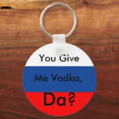 ボッ与えカお前か？ キーホルダー (正面)