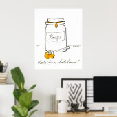 ボツリヌスプリント ポスター (ホームオフィス)