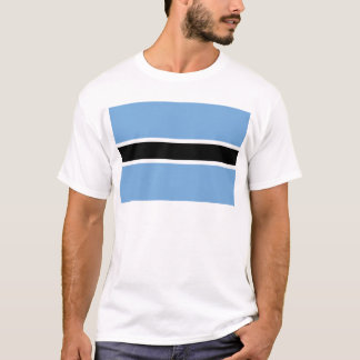ボツワナの旗 Tシャツ