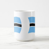 ボツワナ国旗マグ コーヒーマグカップ (中央)