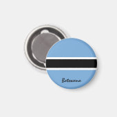 ボツワナ国旗&アフリカ – 旅行・スポーツファン マグネット (正面/裏面)