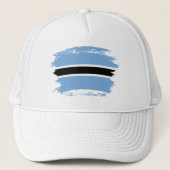 ボツワナ国旗 キャップ (正面)