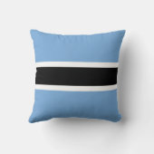 ボツワナ国旗 クッション (裏面)