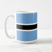 ボツワナ国旗 コーヒーマグカップ (左)