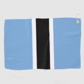 ボツワナ国旗 ゴルフタオル (横)