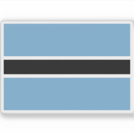 ボツワナ国旗 シール